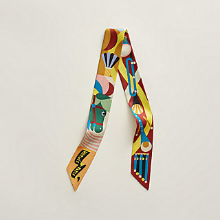 HERMES ツイリー C'est la Fete Twilly 直営店ラッピング Parade en Fanfare Twilly | Hermès Poland